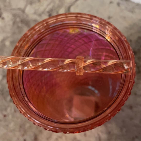 Set of 3 Starbucks Jewel Cold Cup Holiday 2021 Tumblers NEW peach, red, green - Picture 14 of 17